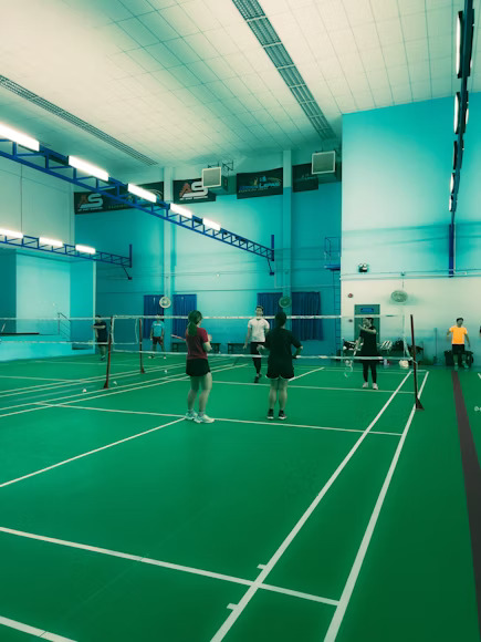 Indoor Badminton court in sharjah